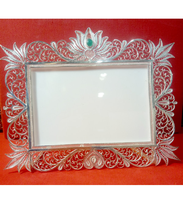 Filigree Silver Handcrafted Photo Frame