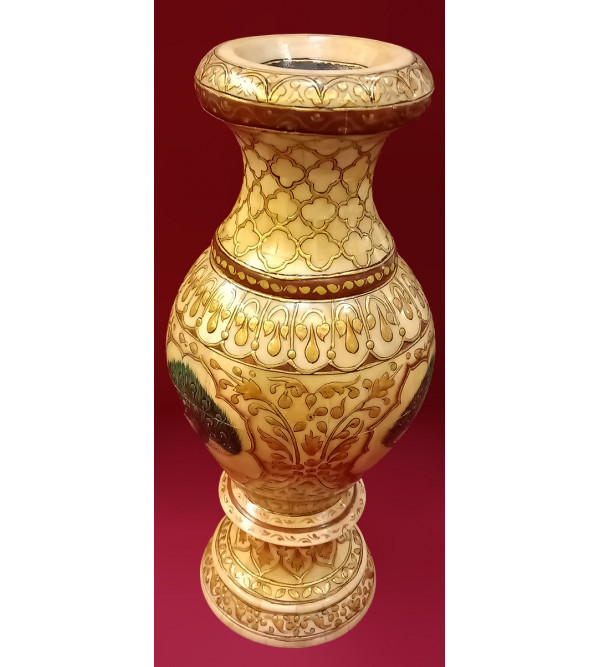 Camel Bone Handcrafted Vase Size 12 Inches