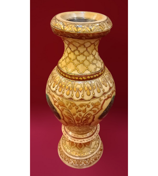 Camel Bone Handcrafted Vase Size 12 Inches
