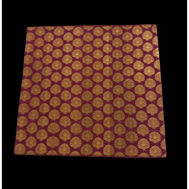 16X16 INCH ZARI BROCADE CUSHION COVER