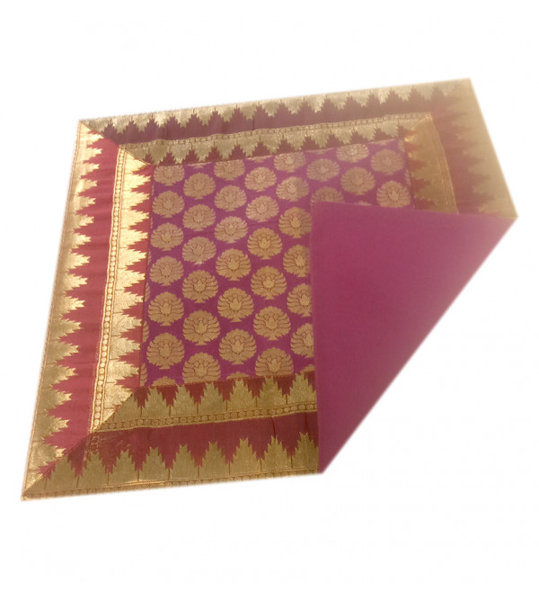 16X16 INCH ZARI BROCADE CUSHION COVER