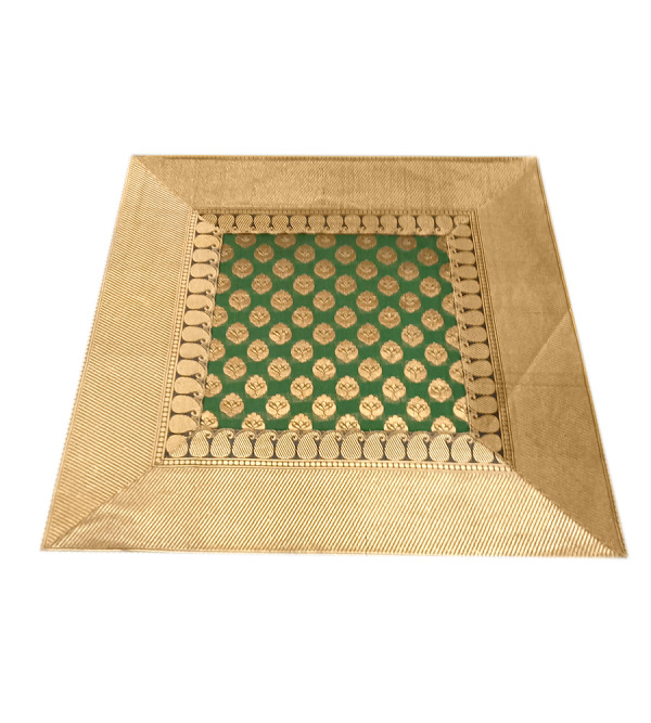 16X16 INCH ZARI BROCADE CUSHION COVER