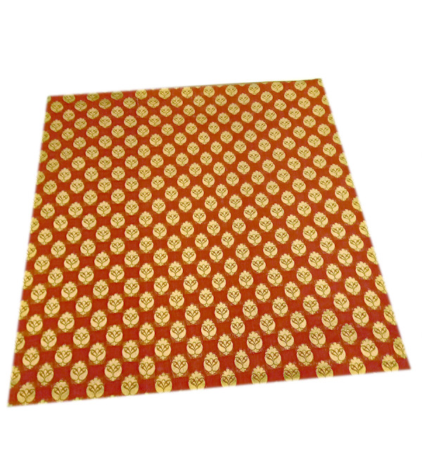 16X16 INCH ZARI BROCADE CUSHION COVER