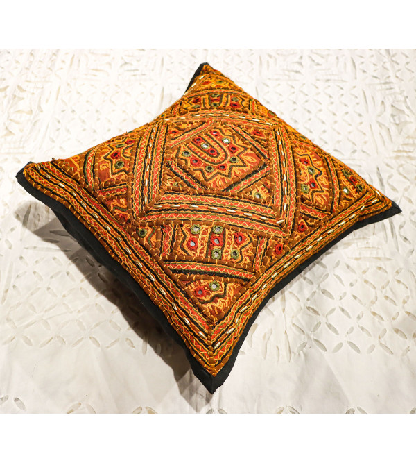 Cushion Cover With Dhaa Embroidered