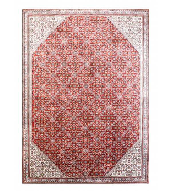Bhadohi  Woolen Hand Knotted carpet Size 10 ft. x8.3 ft.