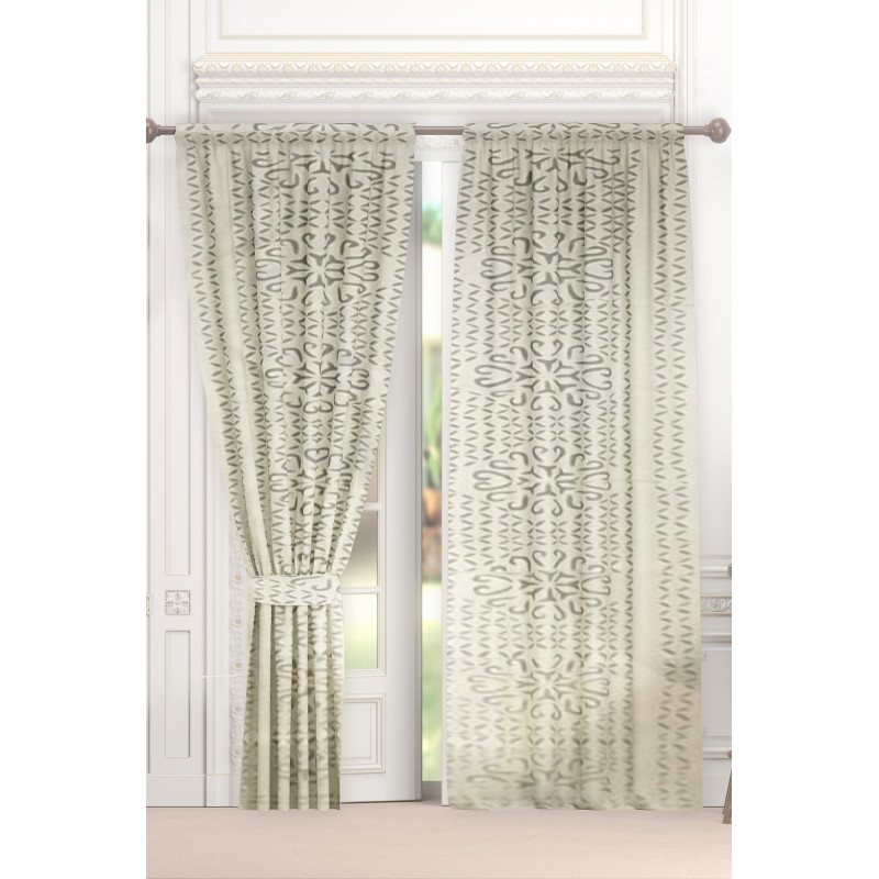 Cottage Handmade Curtain With Cut Work