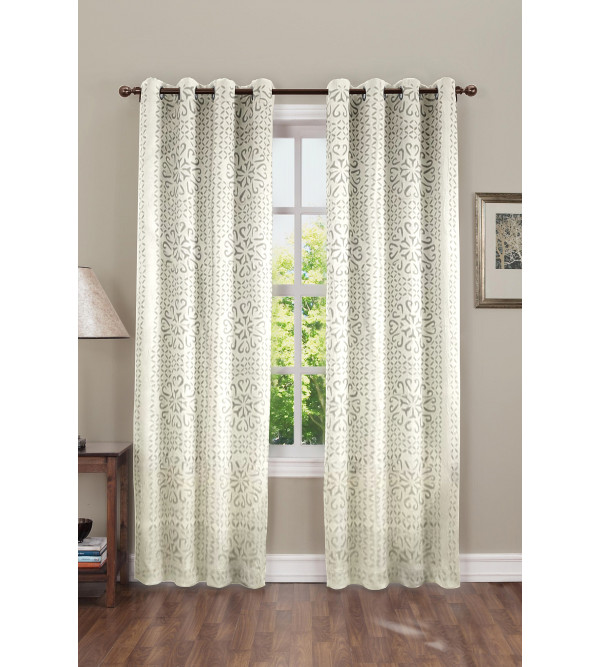 Cottage Handmade Curtain With Cut Work