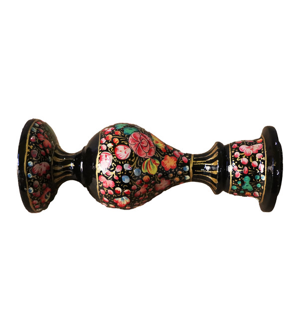 Paper Mache Candle Stand – 6 Inch (Assorted Colours & Design)