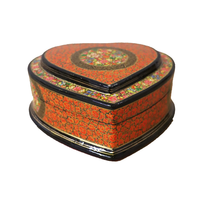 Paper Mache Thapur Box – 7x5 Inch (Assorted Colours & Design)