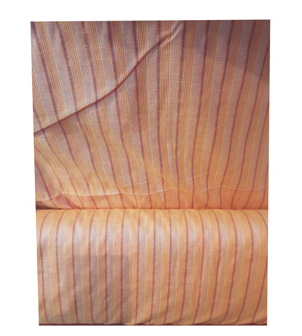 Cotton Handwoven Stripe Fabric Width 44 Inch