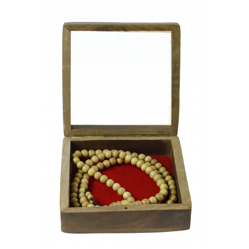 Sandalwood Japmala A-Grade – 06MM (108 Beads)