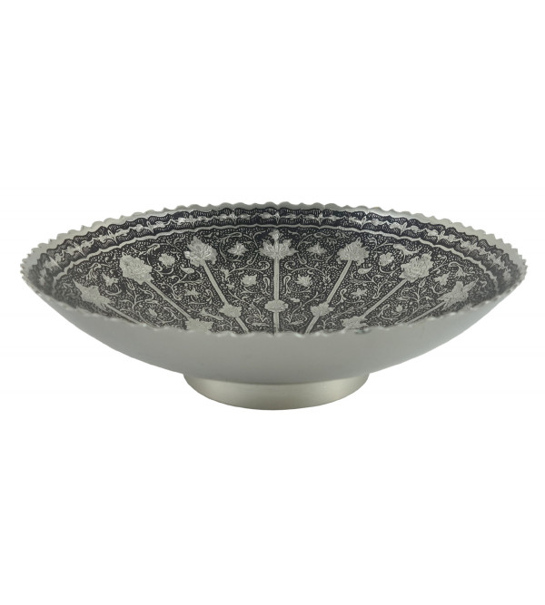 HANDICRAFT KANGURA NICKEL PLATED BOWL 7.5 INCH