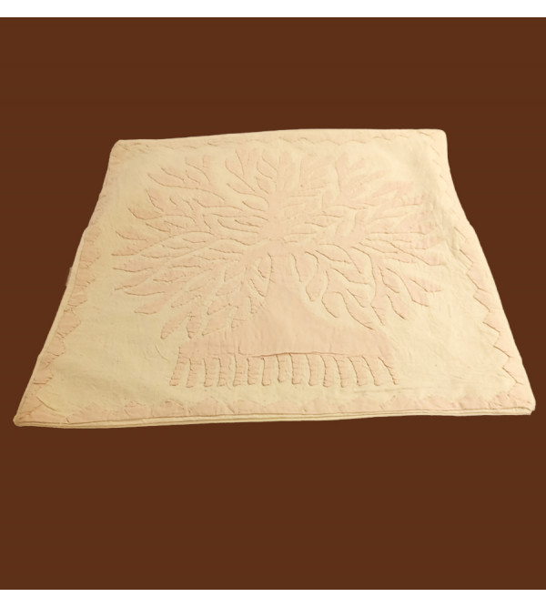 CUSHION COVER COTTON  EMBROIDERED