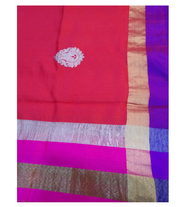 Silk Handwoven Dupatta from Banaras 