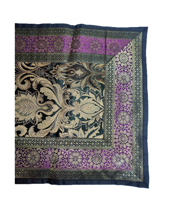 Brocade Silk Handwoven Bedcover  Size 60x90 Inch