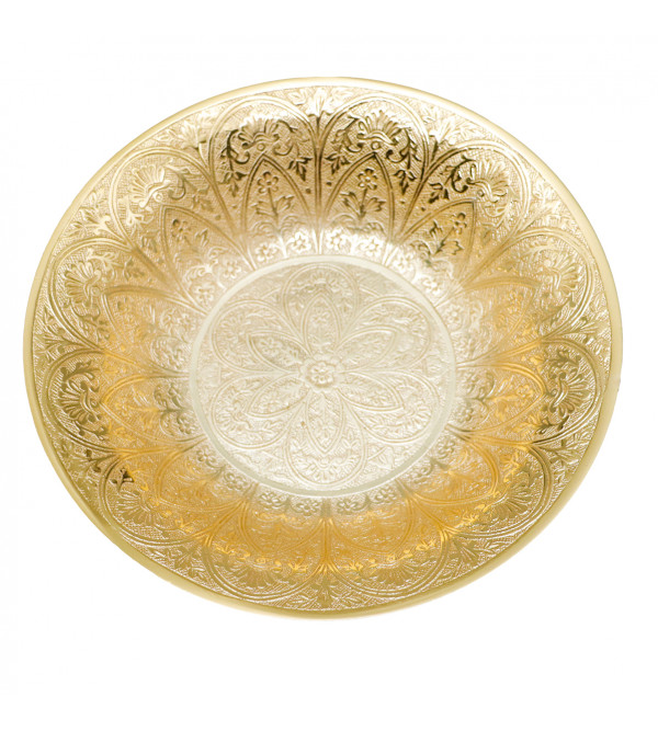 Bowl Brass Gold Plated 7.5 Inch