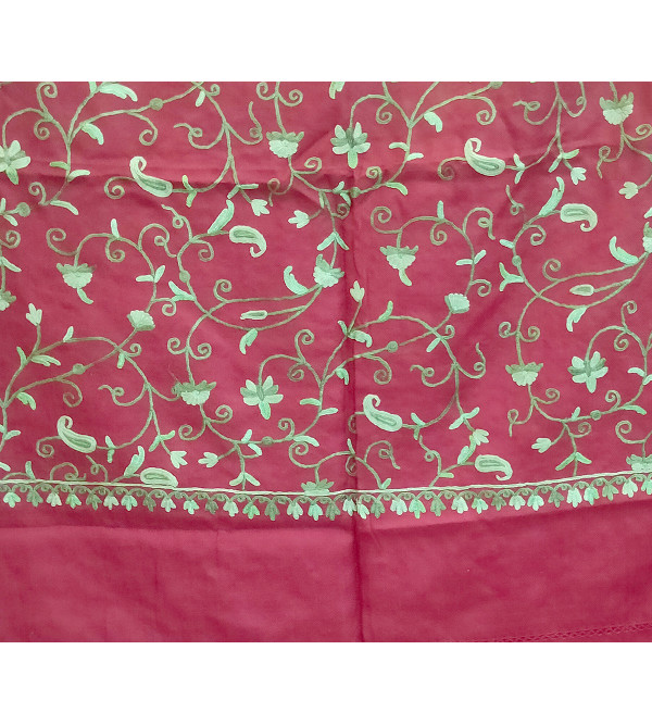 STOLE RUFFLE PAISLEYJAAL  28X80