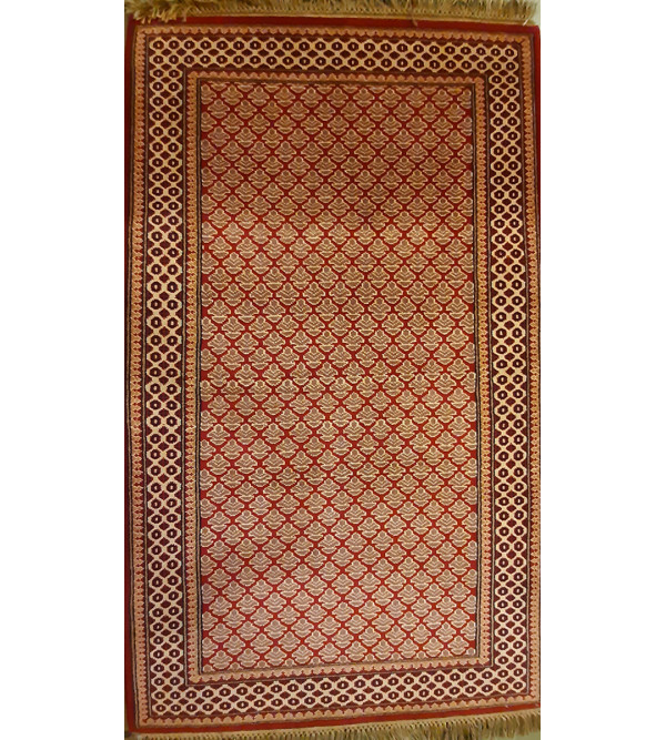 Bhadohi Hand Knotted  Woolen Carpet Size 3 ft X 5 ft 