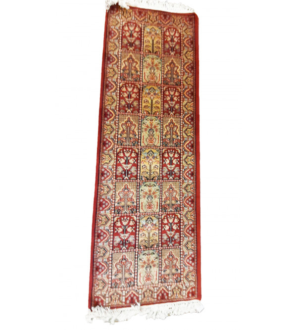 Jaipur  Woolen Hand Knotted carpet Size 7.5 ft. x13 ft.