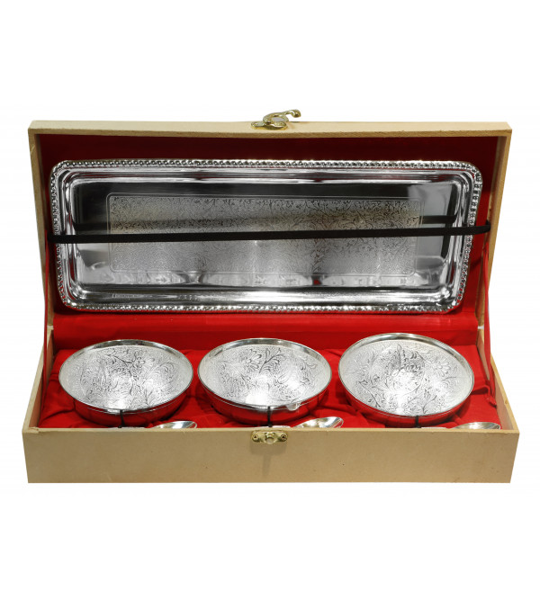 Bowl Set with Tray 7 Pcs 