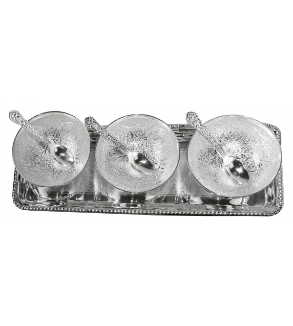 Bowl Set with Tray 7 Pcs 