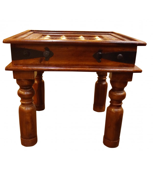 Sheesham Wood Stool Table Bakhara