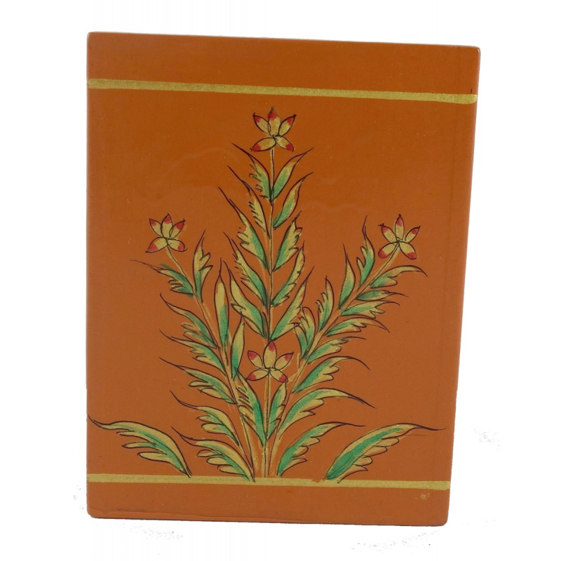 PAINTED PEN HOLDER JAIPUR STYLE  3X.4 INCH