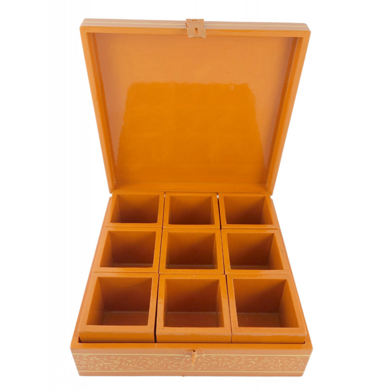 SPICE BOX 8X8X2.5 INCH