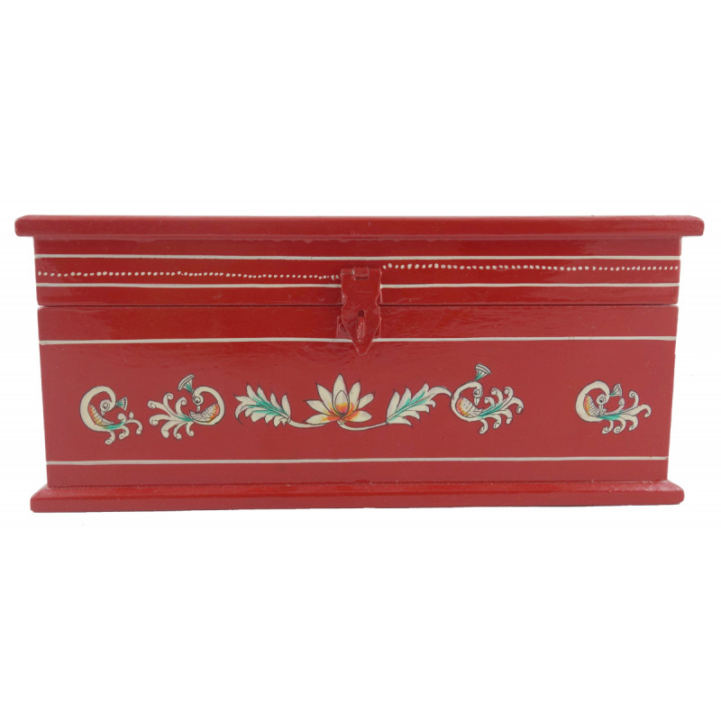 Painted BOX JAIPUR STYLE PLY 8x4x2.5 inch