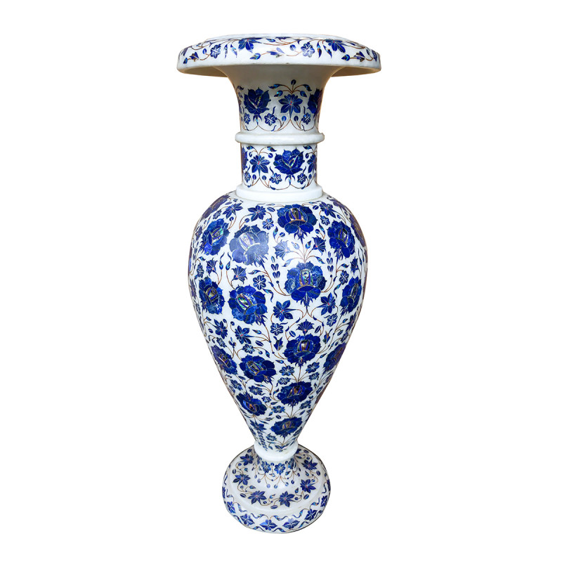 Flower Vases Marble Inlay  