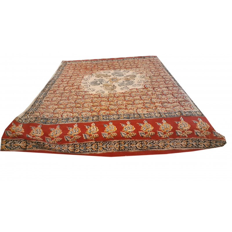 TABLE CLOTH COTTON KALAMKARI 36x36 inch