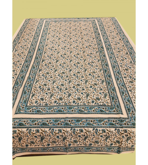 60X90 BED COVER HAND BLOCK PRINTED