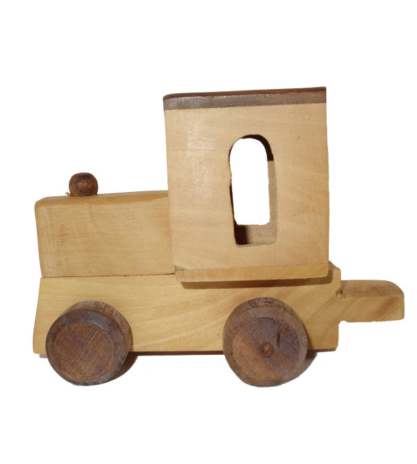 HANDICRAFT WOODEN TOYS TRAIN 12x2x2 INCH 