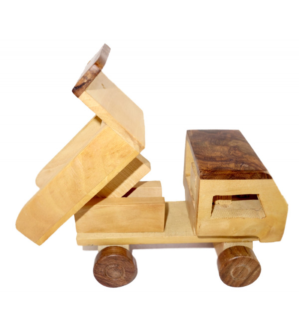 HANDICRAFT WOODEN TOYS TRACTOR 8x2.5x2.5 INCH 