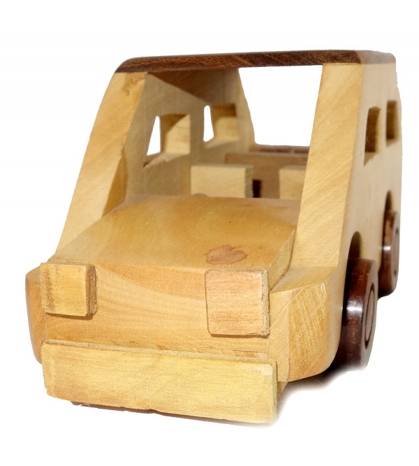 HANDICRAFT WOODEN TOYS CAR 5x2.5x2.5 INCH 