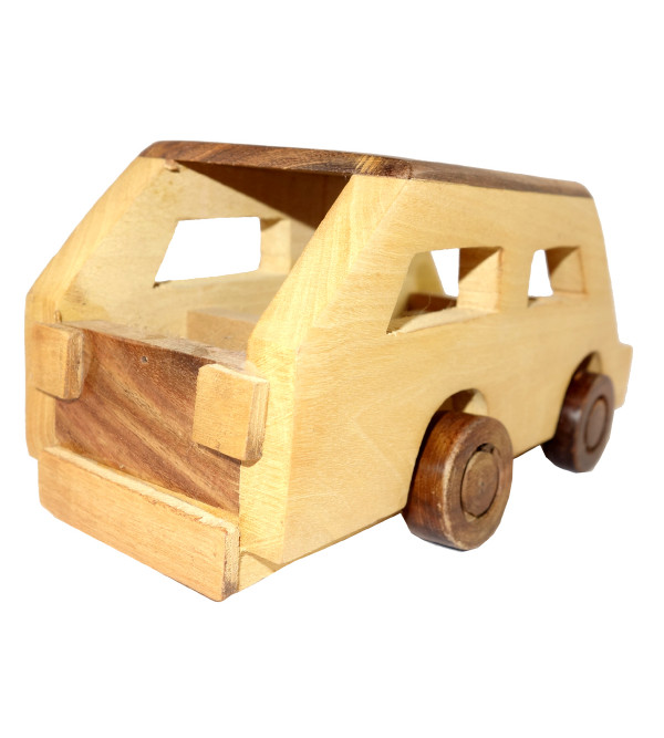 HANDICRAFT WOODEN TOYS CAR 5x2.5x2.5 INCH 