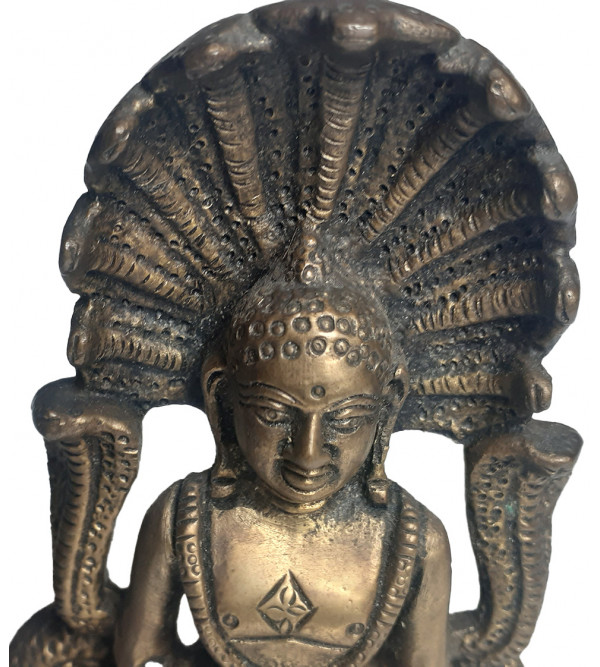 God Figure Handcrafted In Brass