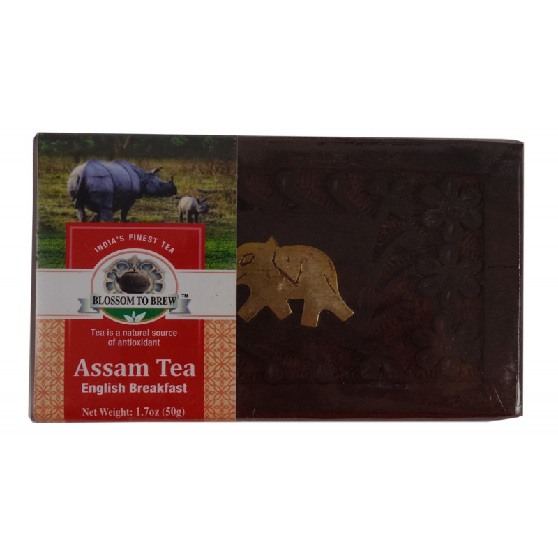 ENGLISH BREAKFAST TEA 50 GM WOODEN BOX