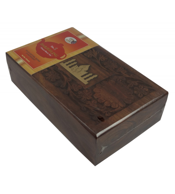 DARJEELING FINE BLACK TEA 150 GM WOODEN BOX