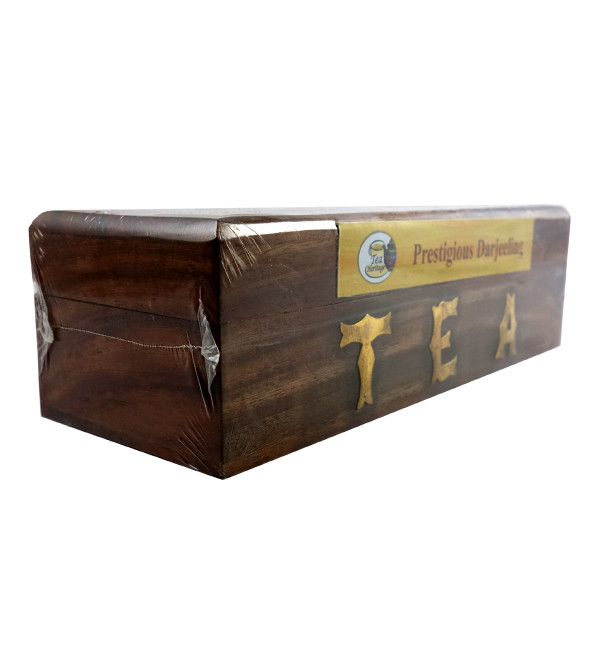 PRESTIGIOUS DARJEELING TEA 100 GMS WOODEN BOX