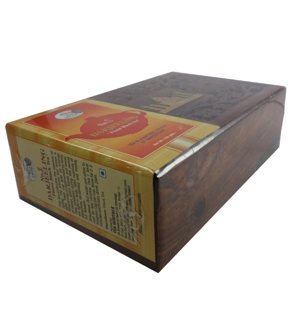 DARJEELING FINE BLACK TEA 150 GM WOODEN BOX