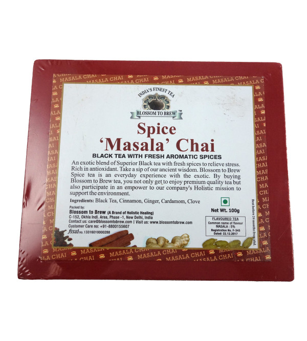 SPICE CHAI 100 GM GEM BOX