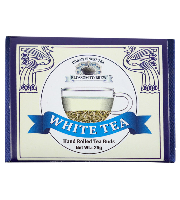 WHITE TEA 25 GM SILVER PAPER PACKING 