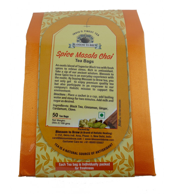 SPICE TEA BAGS 50X2 GM