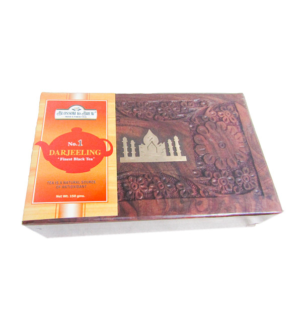 Darjeeling Fine Black Tea 150 Gm Wooden Box
