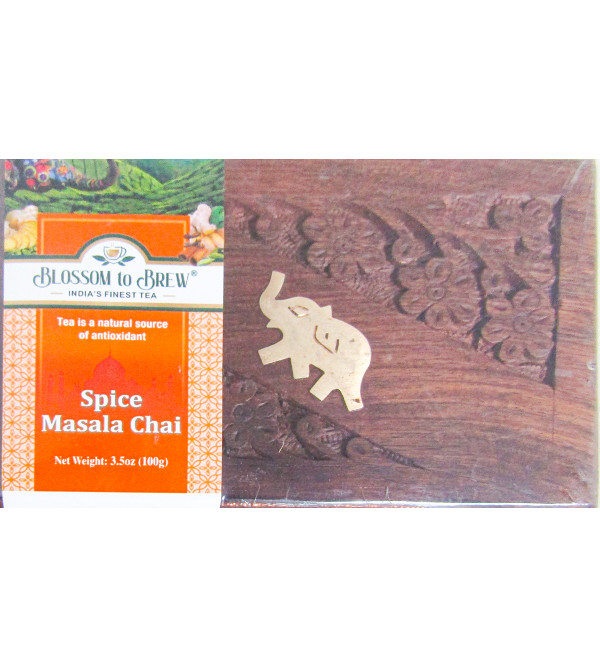 Spice Chai 100 Gm Wooden Box