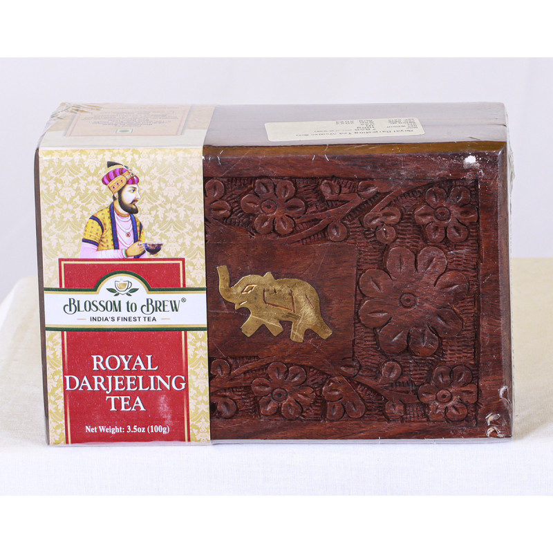 Royal Darjeeling Tea 100 GM Wooden Box