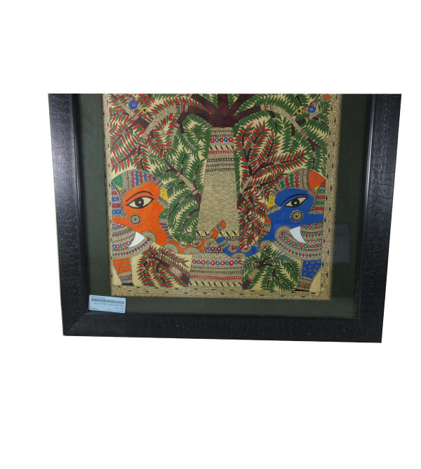 Handicraft Madhubani painting 26x20cm