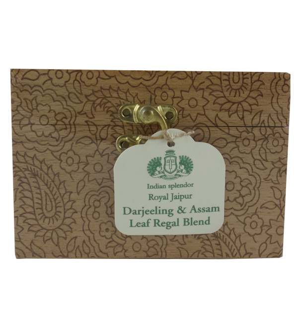 DARJEELING ROYAL JAIPUR TEA 125 GM ASSORTED WOODEN CHESTLET