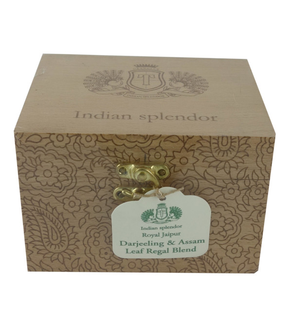 DARJEELING ROYAL JAIPUR TEA 125 GM ASSORTED WOODEN CHESTLET